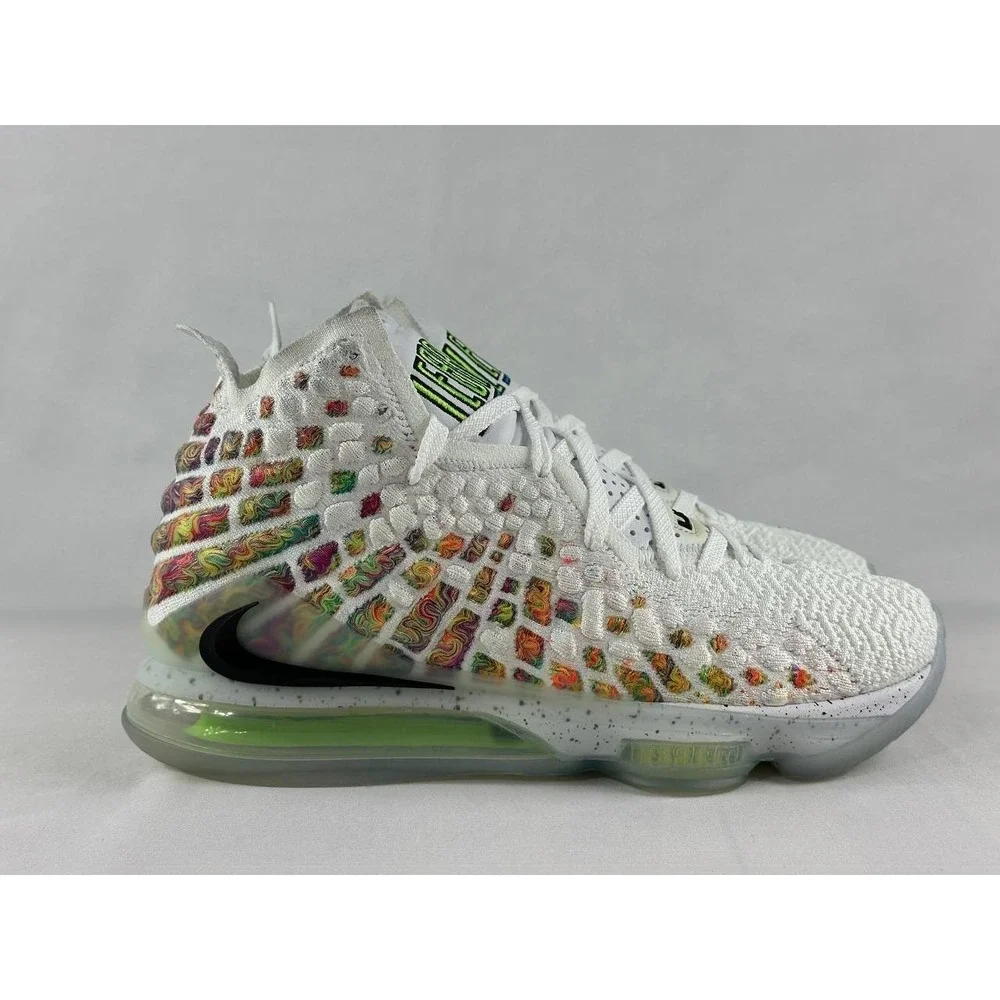 Nike LeBron 17 'Air Command Force' BQ3177-100 Men's Size 8.5